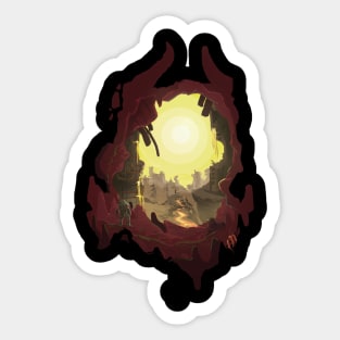 Doomed Earth :Doom Eternal Sticker